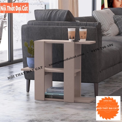 Bàn gỗ cạnh sofa thiết kế nhỏ gọn BGS003