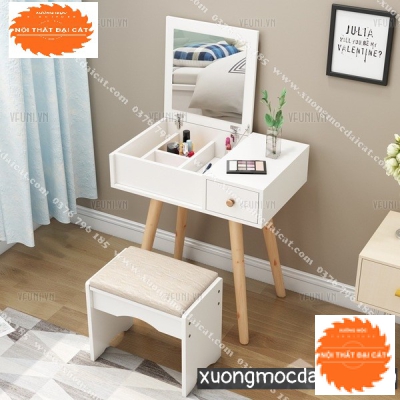 Bàn trang điểm kính lật BTĐ074