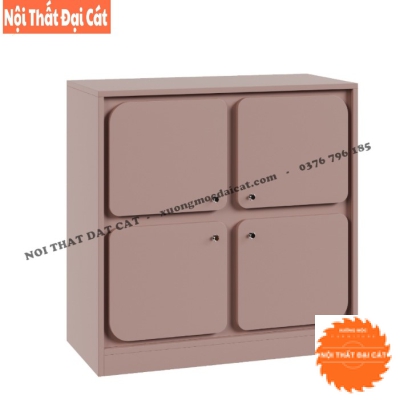 Tủ lưu trữ trưng bày thiết kế 4 cánh mở TĐ077