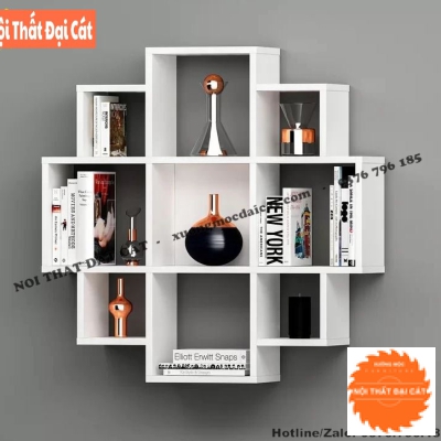 Kệ trang trí - kệ sách treo tường KTT101