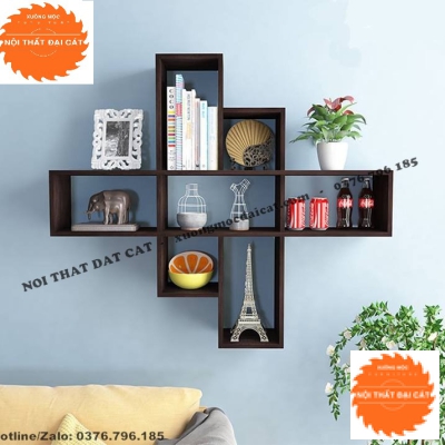 Kệ trang trí treo tường hiện đại KTT102