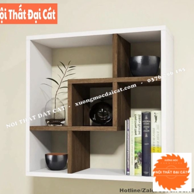 Kệ trang trí treo tường phòng khách KTT104