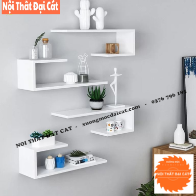 Kệ trang trí treo tường nhỏ gọn KTT107