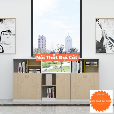 Tủ hồ sơ công ty bằng gỗ THS048