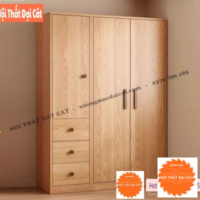 Tủ áo quần vân gỗ sồi TA479