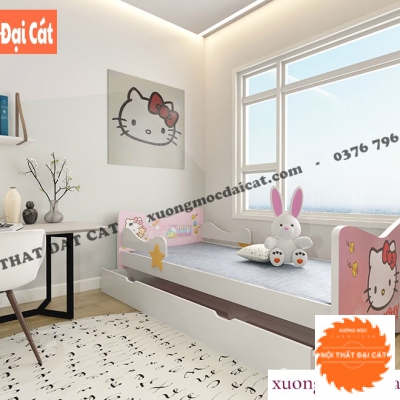 Giường ngủ dáng yêu cho bé GTE031