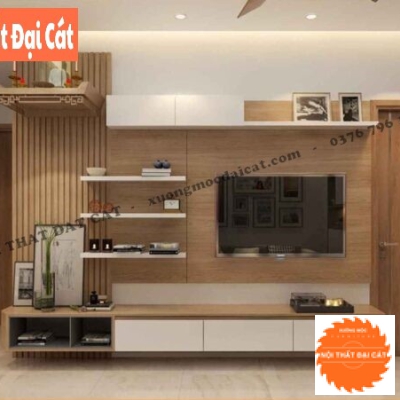 Vách ốp kệ tivi VO038