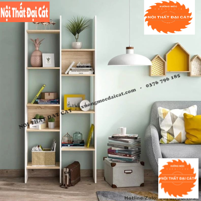 Kệ sách gỗ nhiều tầng KS143