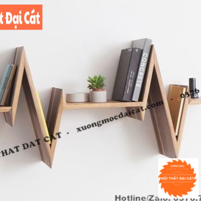 Kệ trang trí hình nhịp tim KTT111