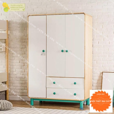 Tủ áo quần gỗ đẹp cho phòng ngủ TA206