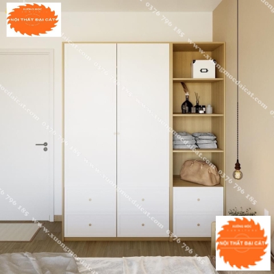 Tủ áo quần kiểu dáng hiện đại TA207