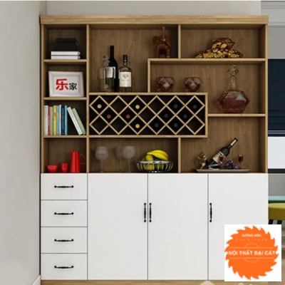 Tủ rượu lớn cho phòng khách TR024