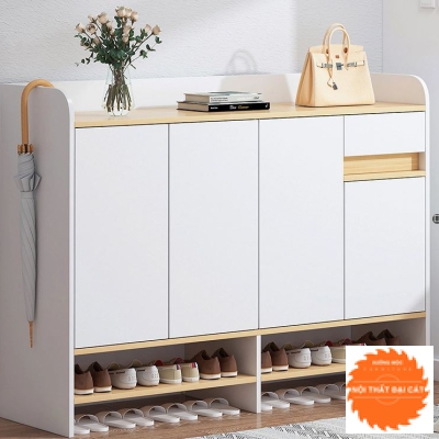 Tủ giày thiết kế 2 cánh nhỏ gọn TG094