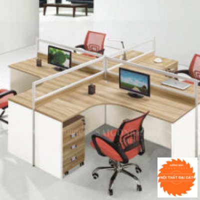 Bàn nhân viên gỗ công nghiệp đẹp 
