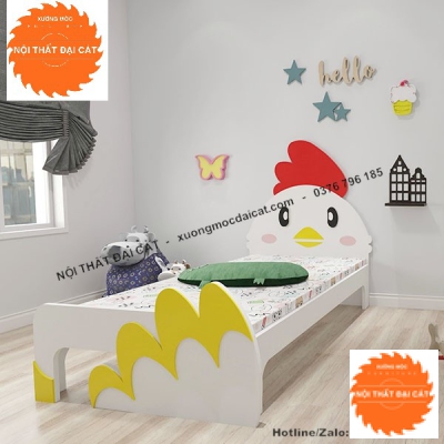 Giường cho bé hình chú gà MS0010
