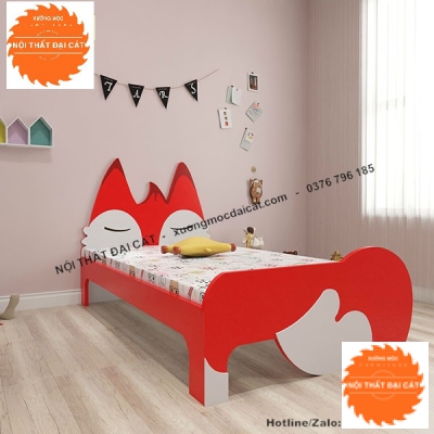 Giường trẻ em hình chú cáo MS0011