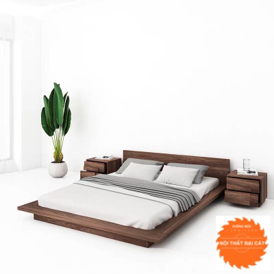 Giường ngủ bệt 1m6 đẹp G001