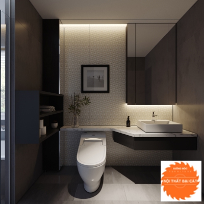 Tủ lavabo phòng WC MS007