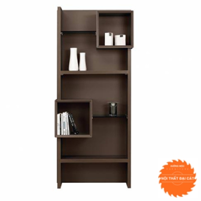 Kệ sách tone đen huyền bí - hiện đại KS087