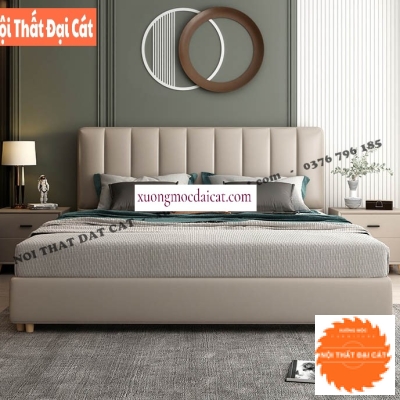 Giường bọc nệm cao cấp GBN016