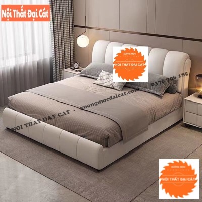 Giường bọc nệm cao cấp GBN015
