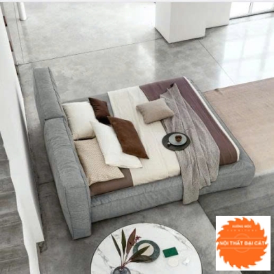 Giường bọc nệm cao cấp GBN026