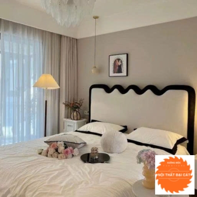 Giường bọc nệm cao cấp GBN029