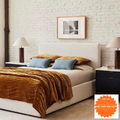 Giường bọc nệm cao cấp GBN031