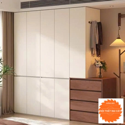 Tủ áo quần gỗ thiết kế đẹp TA491