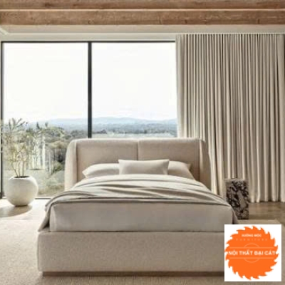 Giường bọc nệm cao cấp GBN020