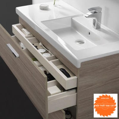Tủ lavabo trong phòng wc thiết kế đẹp 