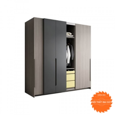 Tủ áo quần cánh trượt hiện đại TA167
