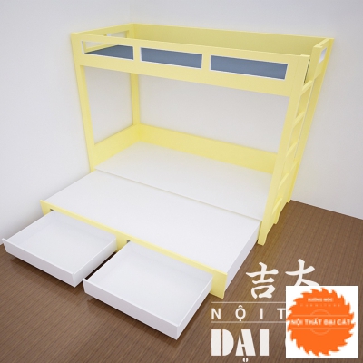 Giường tầng thông minh bằng gỗ GT006