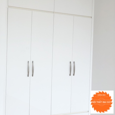 Tủ áo quần cao cấp tông trắng TA003