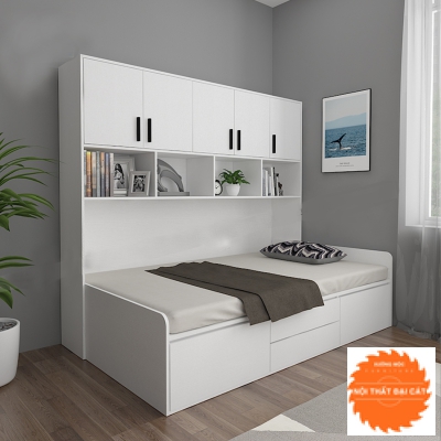 Giường thông minh kết hợp kệ sách G012
