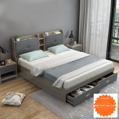 Giường ngủ thiết kế sang trọng G013