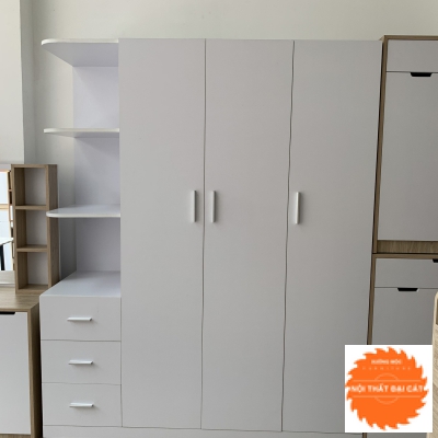 Tủ áo quần kèm kệ để đồ TA013