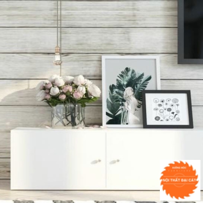 Kệ tivi tone trắng 1m2 KTV111