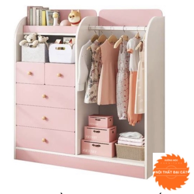 Tủ áo quần cho bé MS08