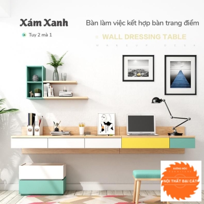 Bàn trang điểm kết hợp bàn làm việc BTĐ012