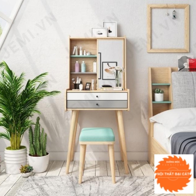 Bàn trang điểm nhỏ gọn cho phòng ngủ BTĐ015