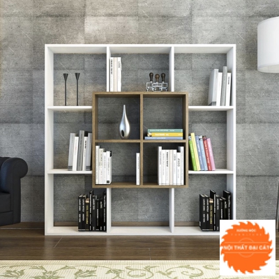 Kệ sách phong cách hiện đại KS014
