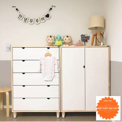 Tủ áo quần trẻ em MS025