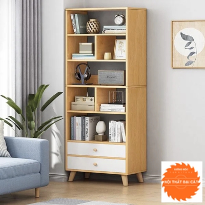 Kệ sách gỗ thiết kế tiện lợi KS026