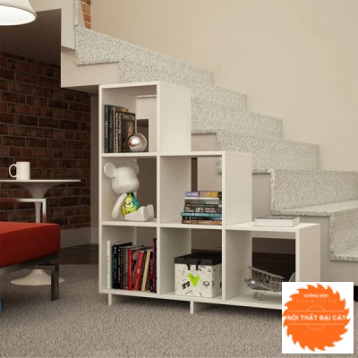 Kệ sách gầm cầu thang KS032