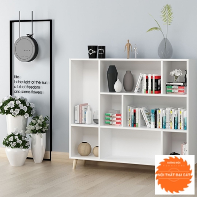Kệ để sách bằng gỗ công nghiệp KS035