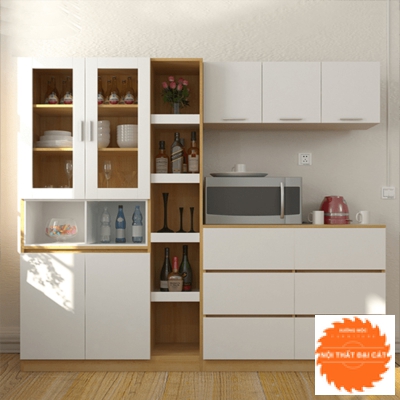 Tủ bếp thiết kế tiện dụng TBN017