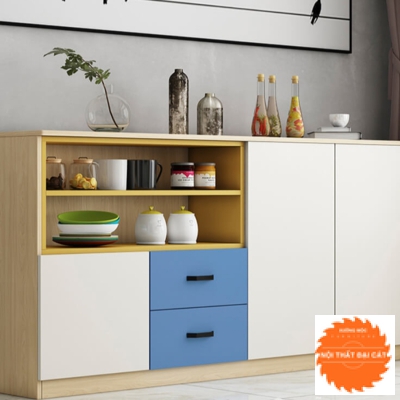 Tủ bếp gia đình hiện đại TBN021