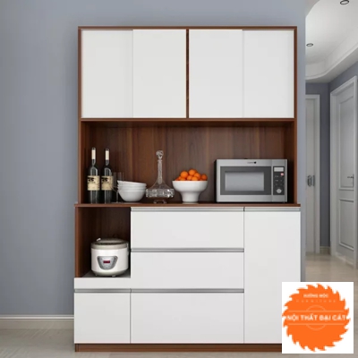 Tủ bếp gia đình gỗ tiện dụng TBN034