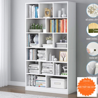 Kệ sách gia đình bằng gỗ công nghiệp KS039